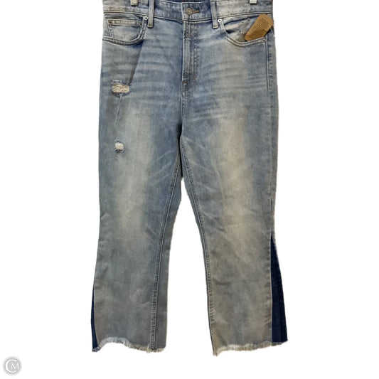 Jeans Flared By Lucky Brand In Blue Denim, Size: 10