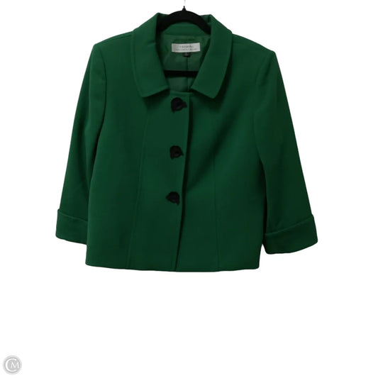 Blazer By Tahari In Green, Size: Xl