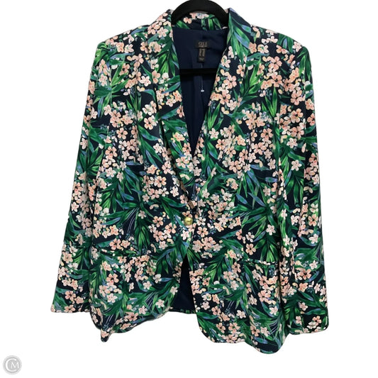 Blazer By Cmb In Floral Print, Size: 18