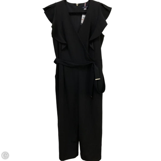 Jumpsuit By Tommy Hilfiger In Black, Size: L