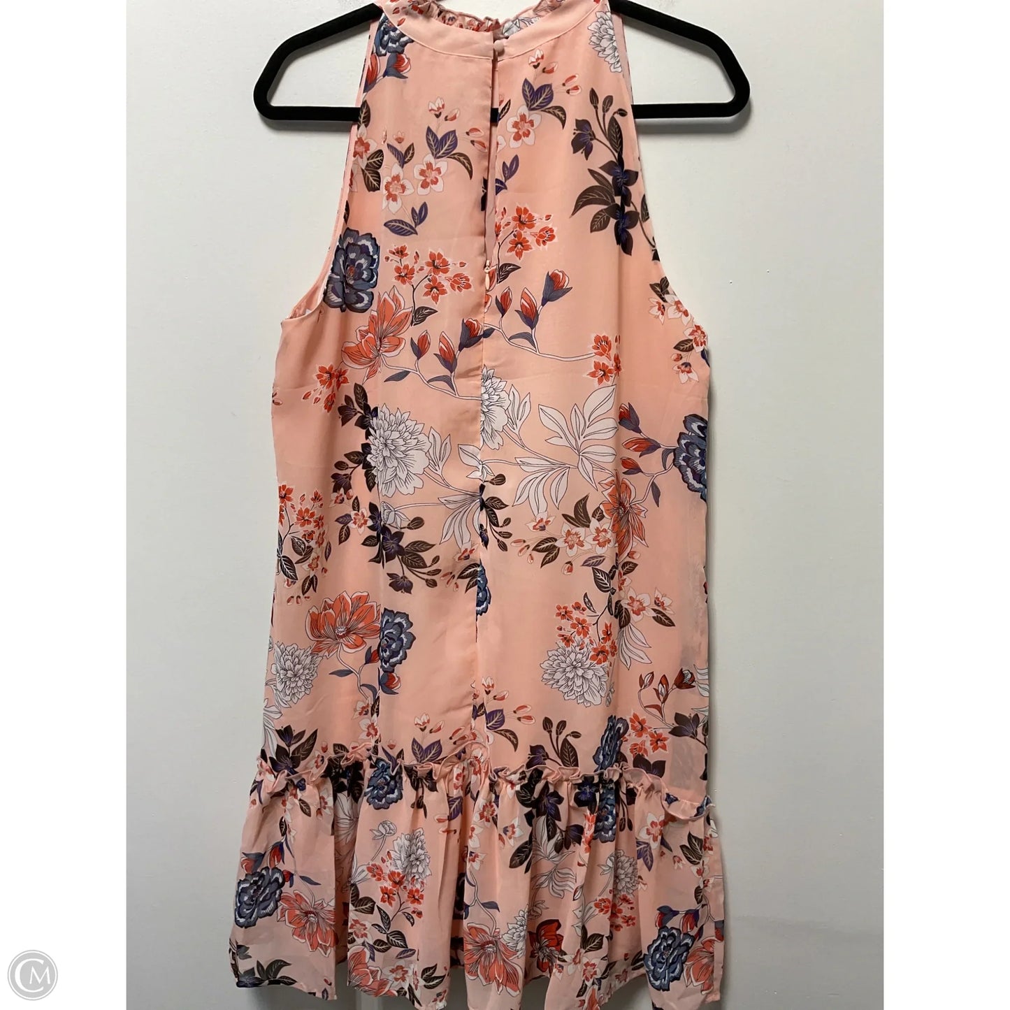 Dress Party Midi By Abs In Peach, Size: 12