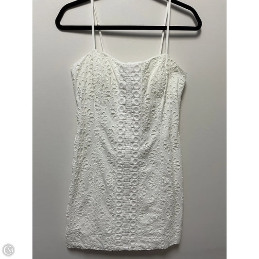 Dress Designer By Lilly Pulitzer In White, Size: 12