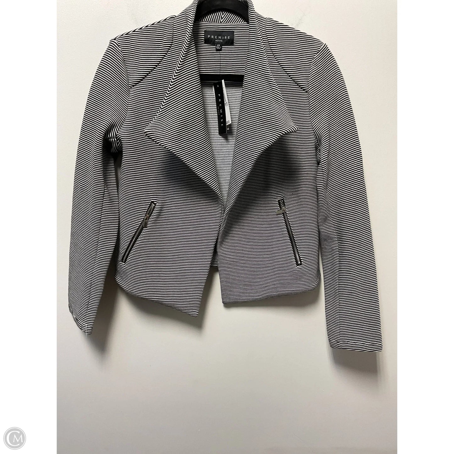 Jacket Other By Premise In Striped Pattern, Size: Sp