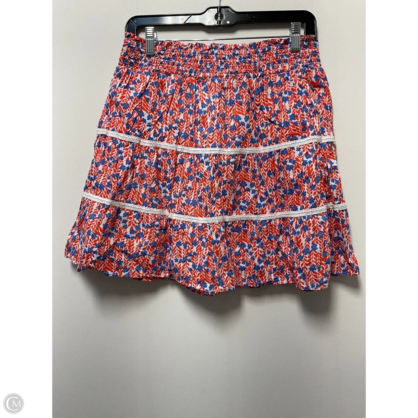 Skirt Mini & Short By J. Crew In Red & White, Size: M