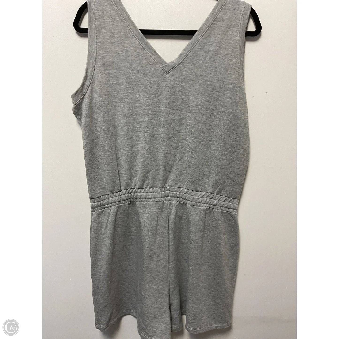 Romper By Calvin Klein In Grey, Size: L