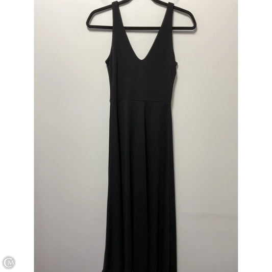 Dress Casual Midi By Forever 21 In Black, Size: S