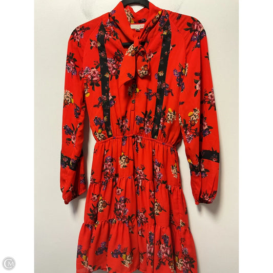 Dress Casual Short By Gianni Bini In Red, Size: S