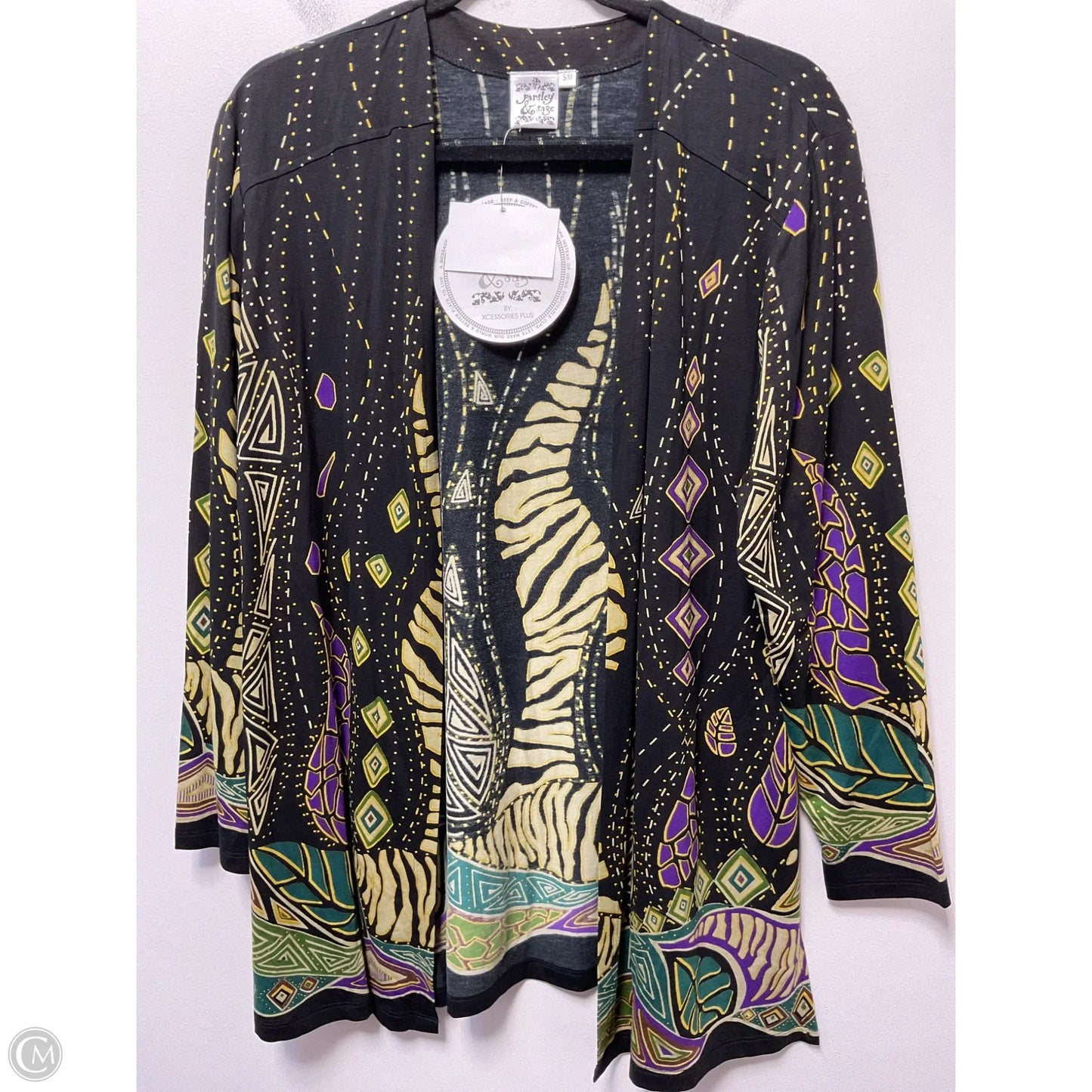 Jacket Shirt By Parsley & Sage In Multi-colored, Size: S