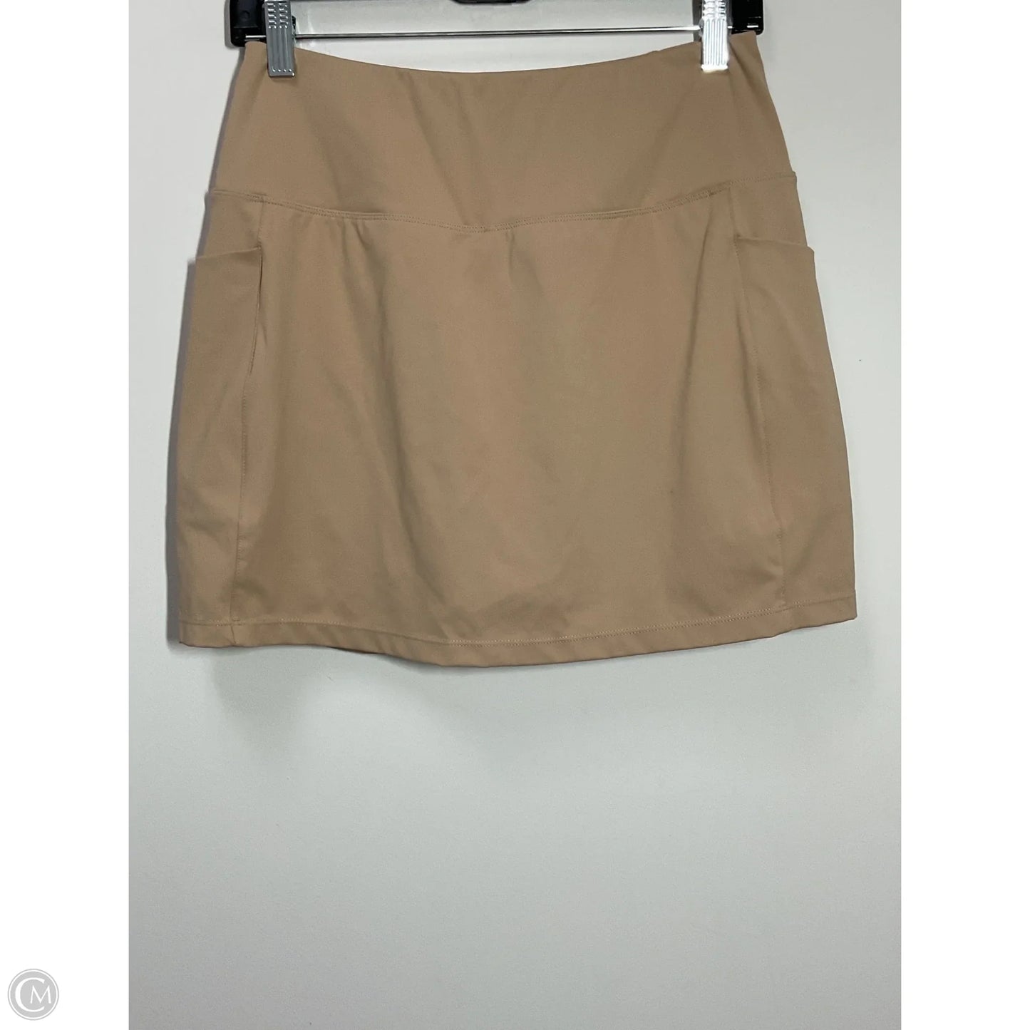 Athletic Skort By Clothes Mentor In Tan, Size: M