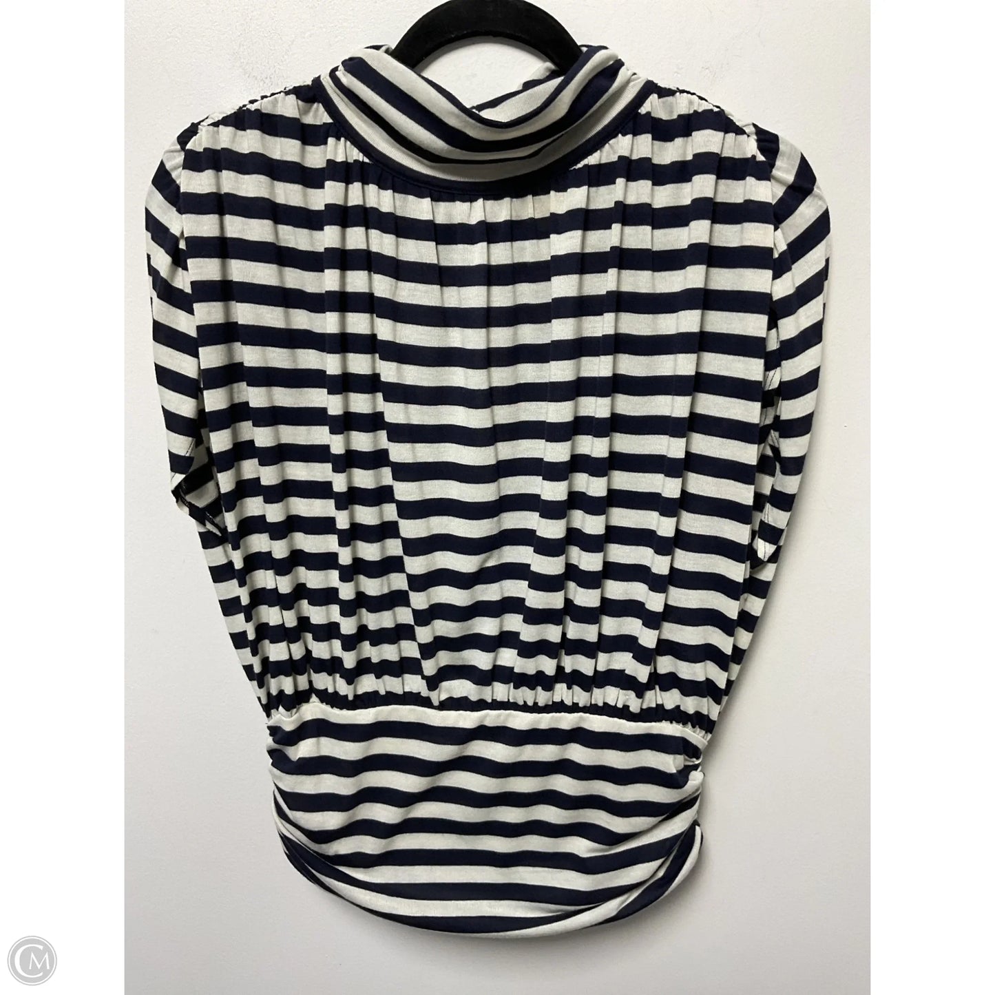 Tunic Short Sleeve By Maeve In Striped Pattern, Size: M