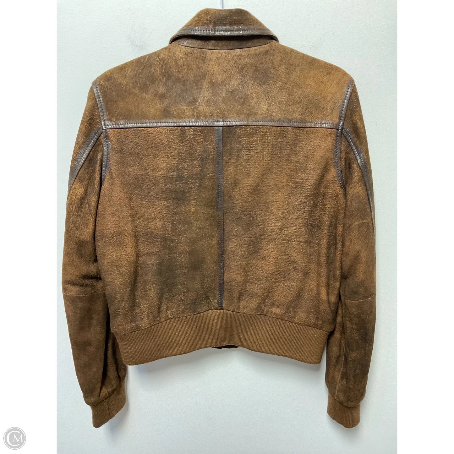 Jacket Leather By Sundance In Brown, Size: Xs