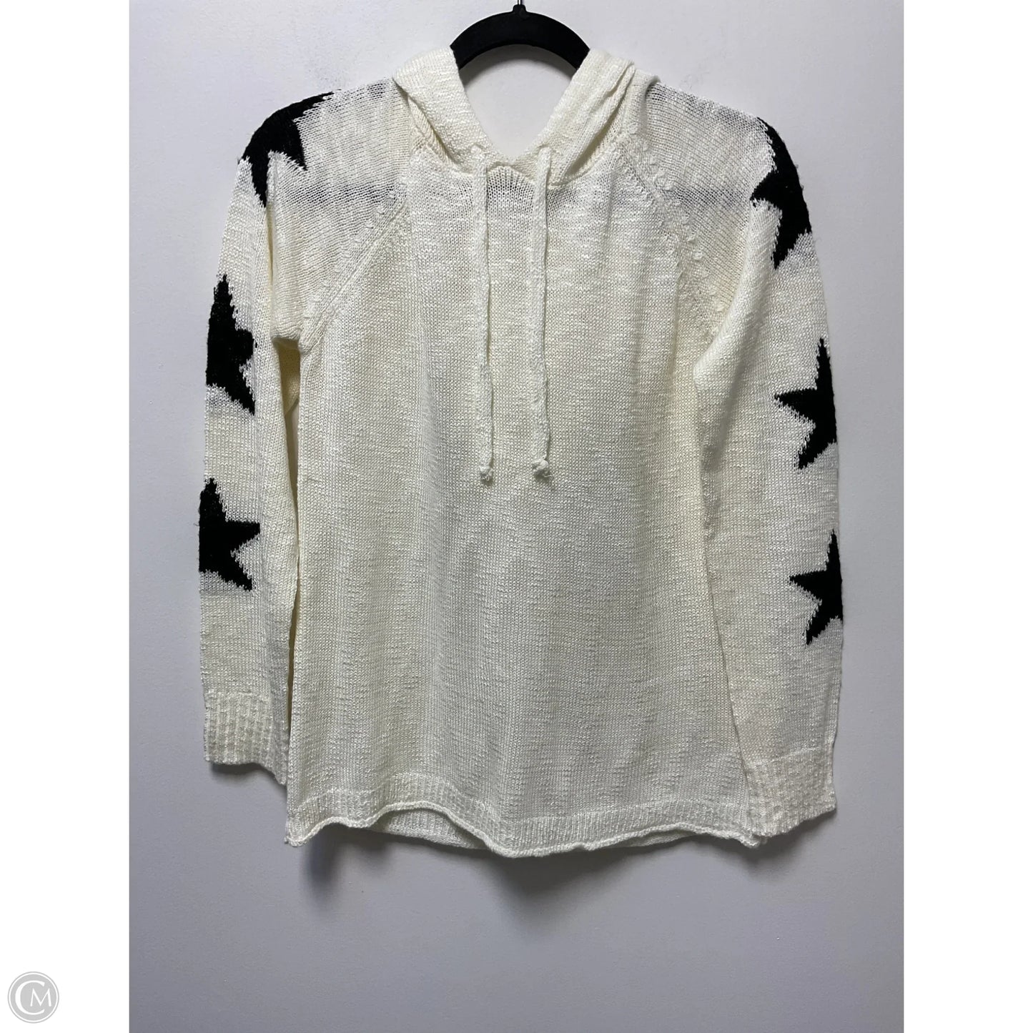 Sweater By Hem & Thread In Cream, Size: L