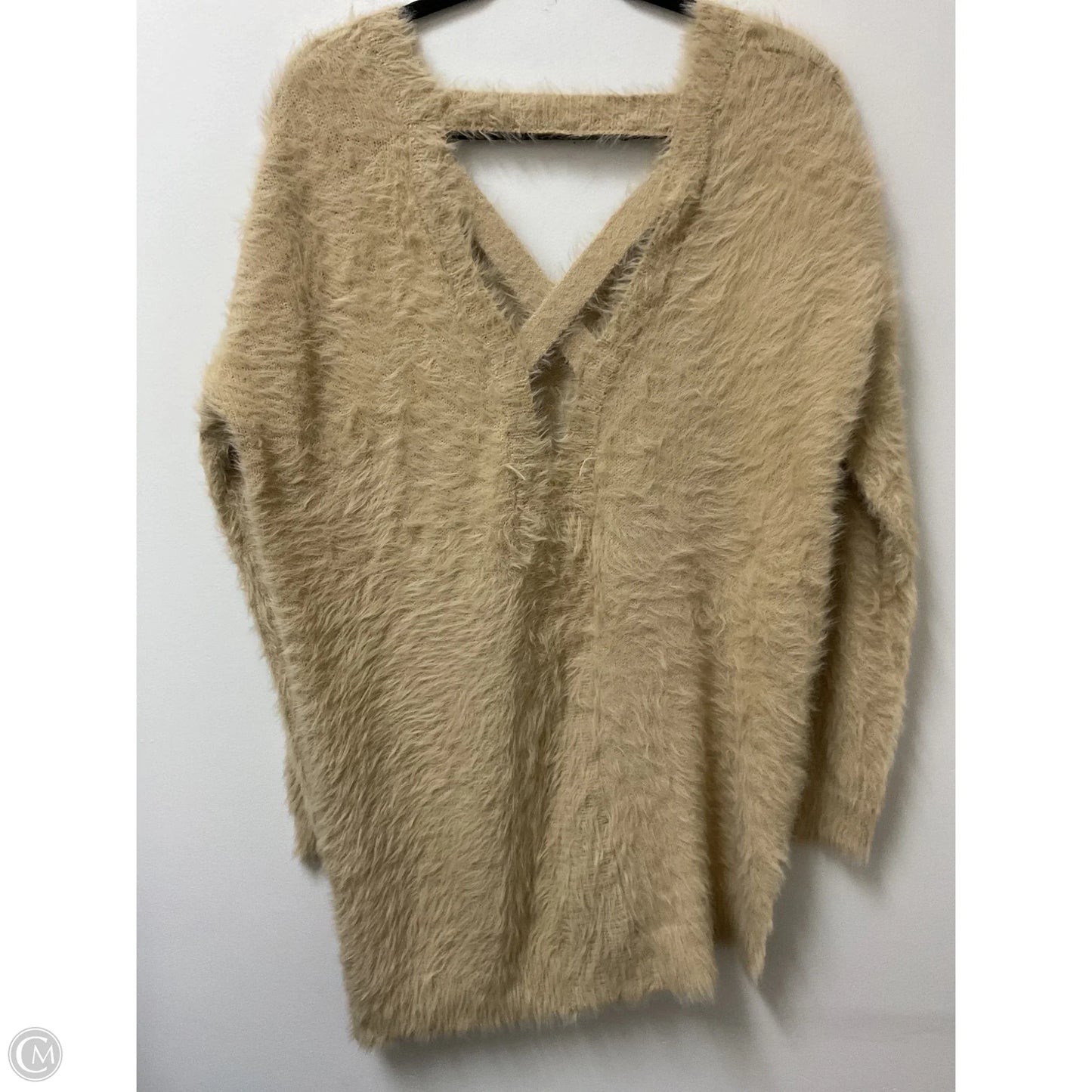 Sweater By Jessica Simpson In Tan, Size: M