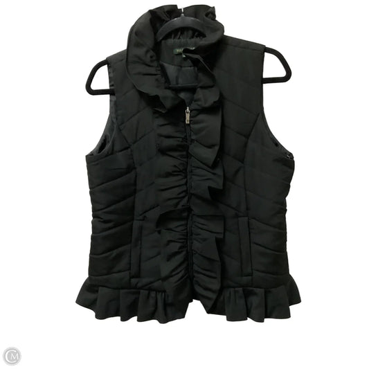 Vest Puffer & Quilted By For Cynthia In Black, Size: S