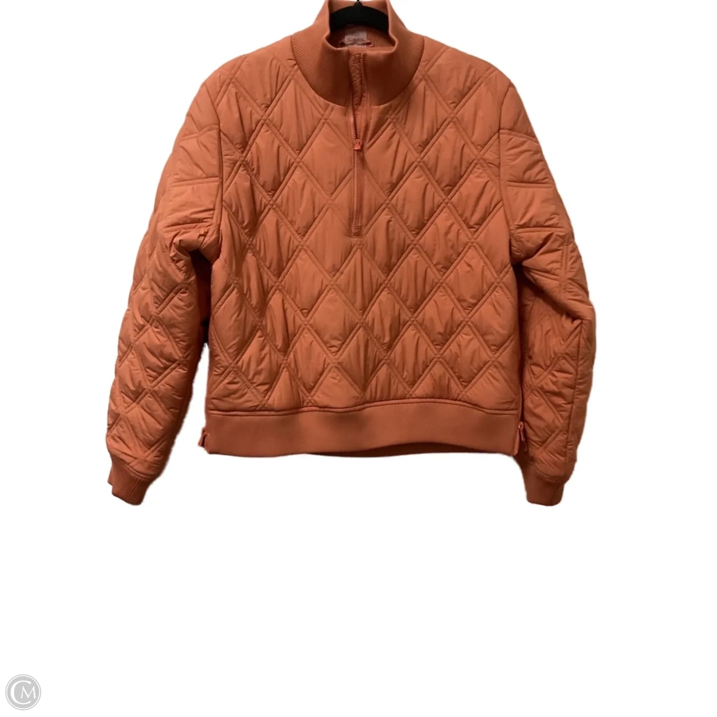 Coat Puffer & Quilted By Calia In Orange, Size: M