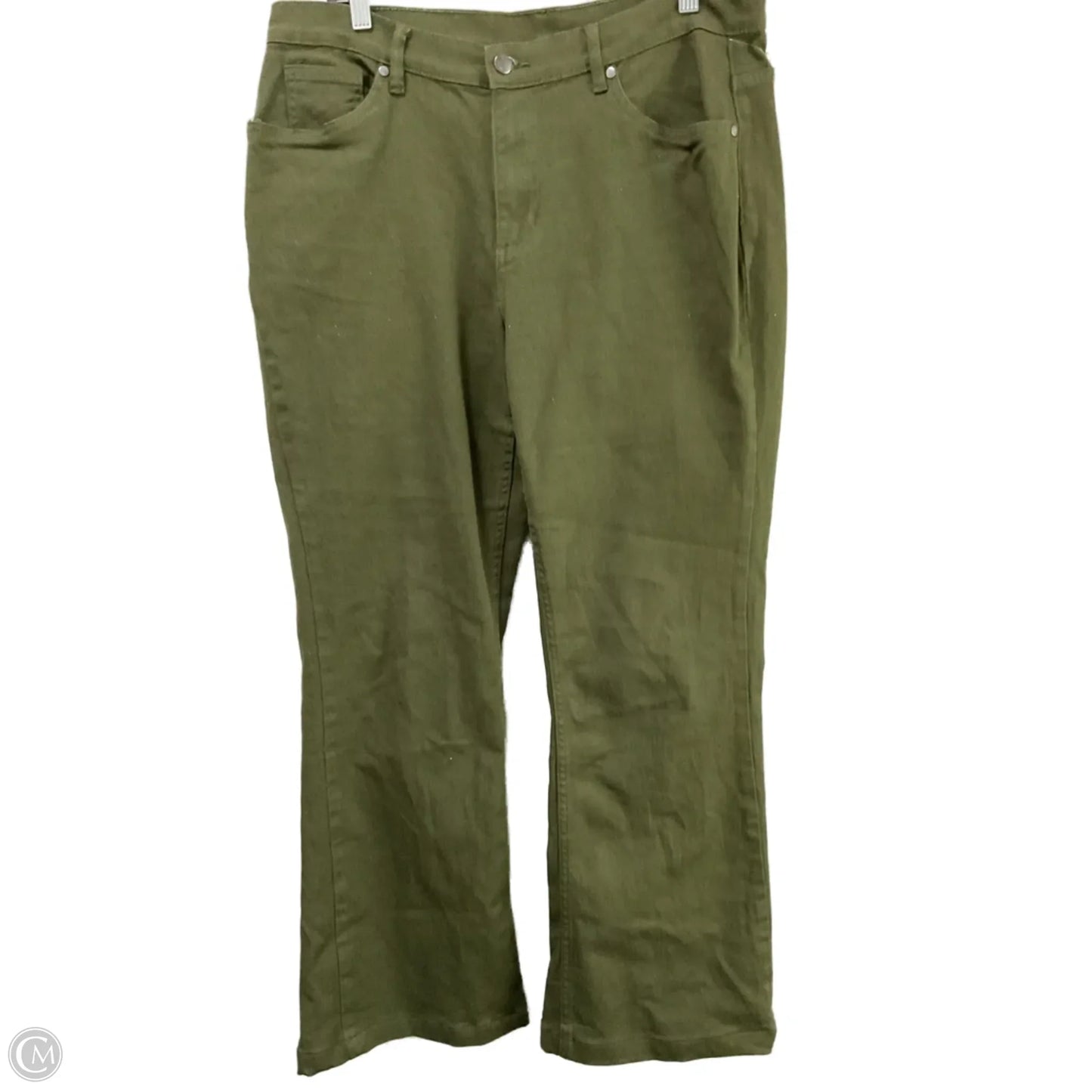 Jeans Flared By Venus In Green, Size: 14