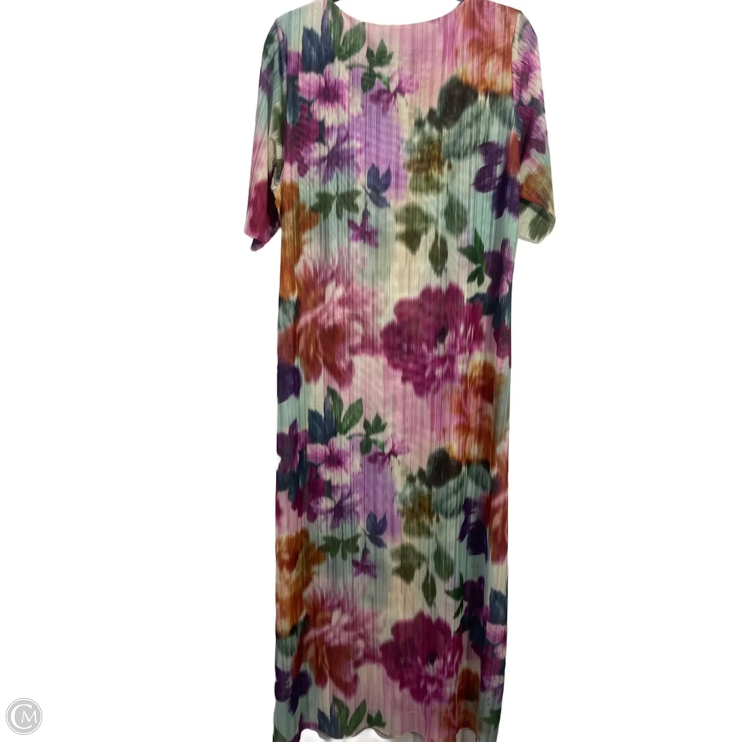 Dress Casual Midi By Jade In Floral Print, Size: Xxl