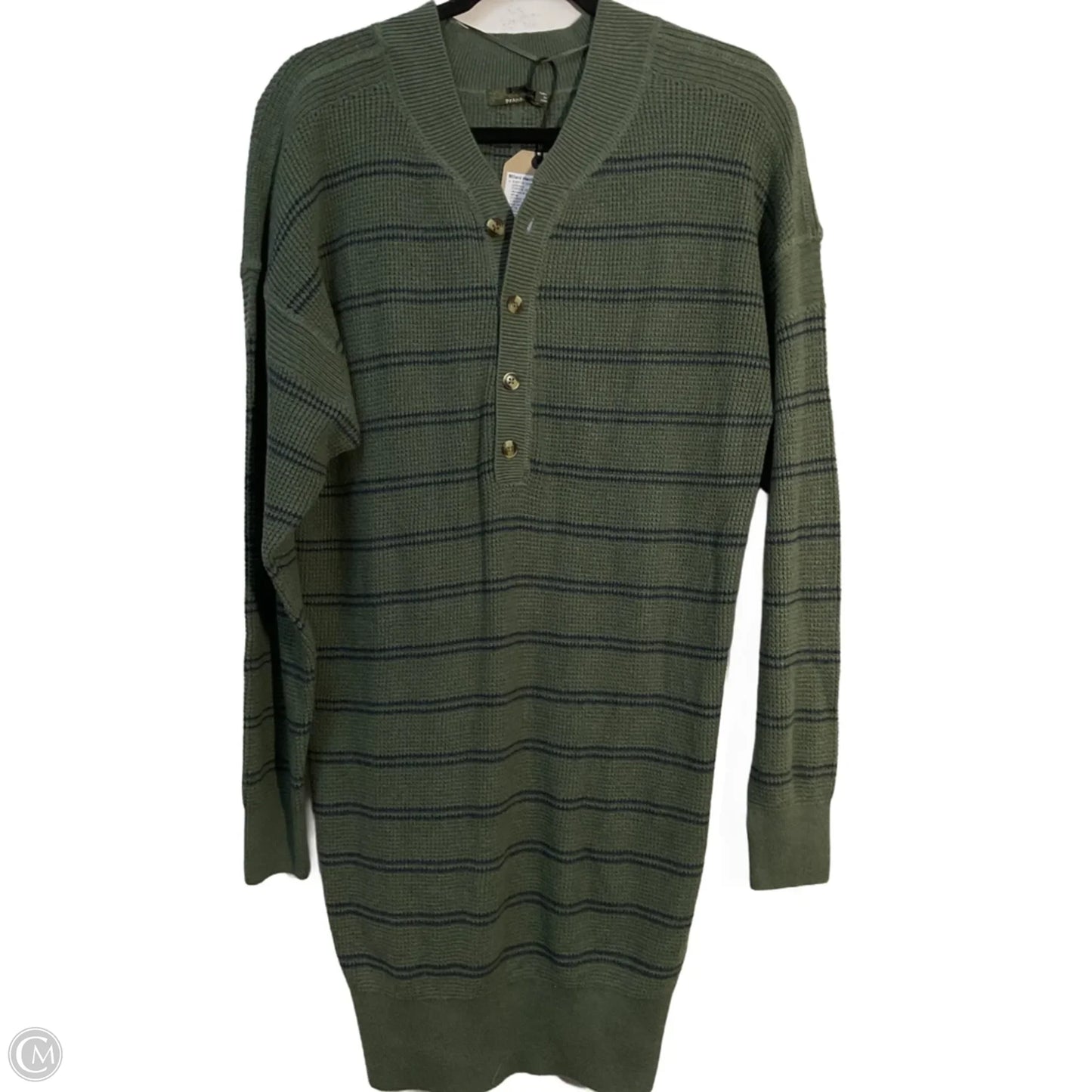 Dress Casual Midi By Prana In Green, Size: M