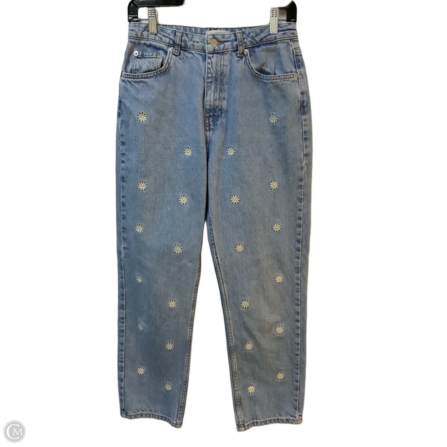 Jeans Straight By Harper In Blue Denim, Size: 2