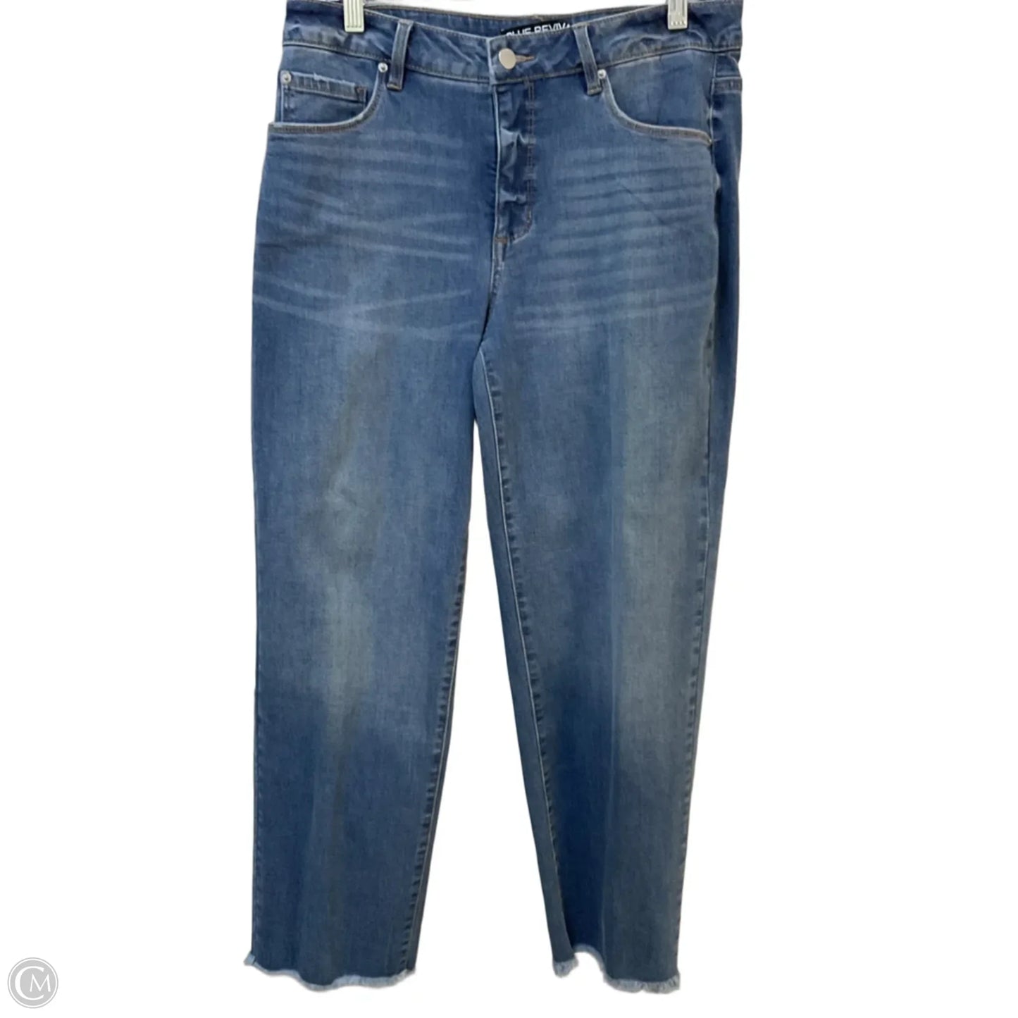 Jeans Straight By Clothes Mentor In Blue Denim, Size: 8