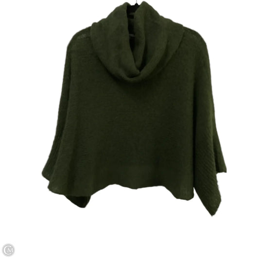 Poncho By Wooden Ships In Green, Size: Osfm