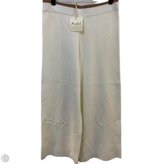 Pants Lounge By Marled In Cream & Tan, Size: M
