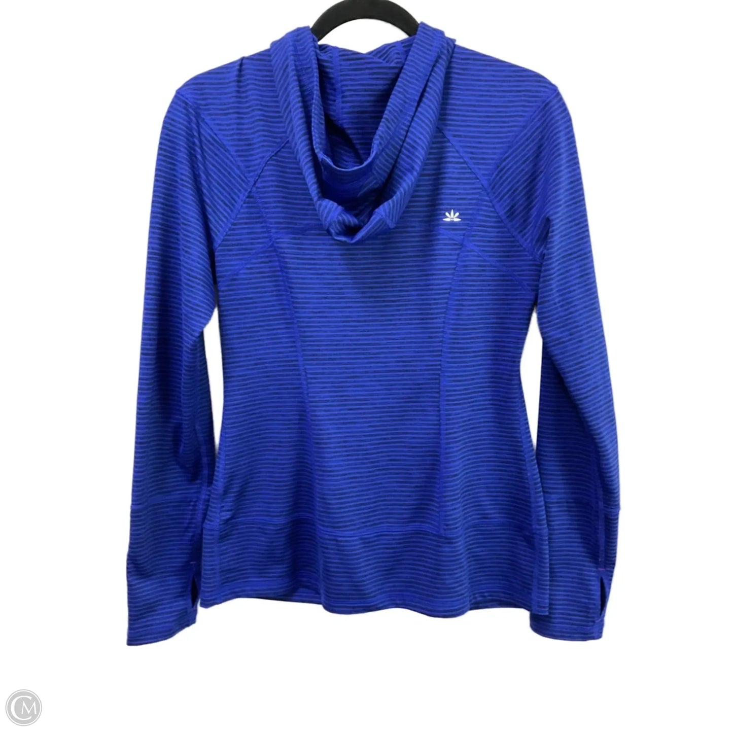 Athletic Jacket By Lukka In Blue, Size: S