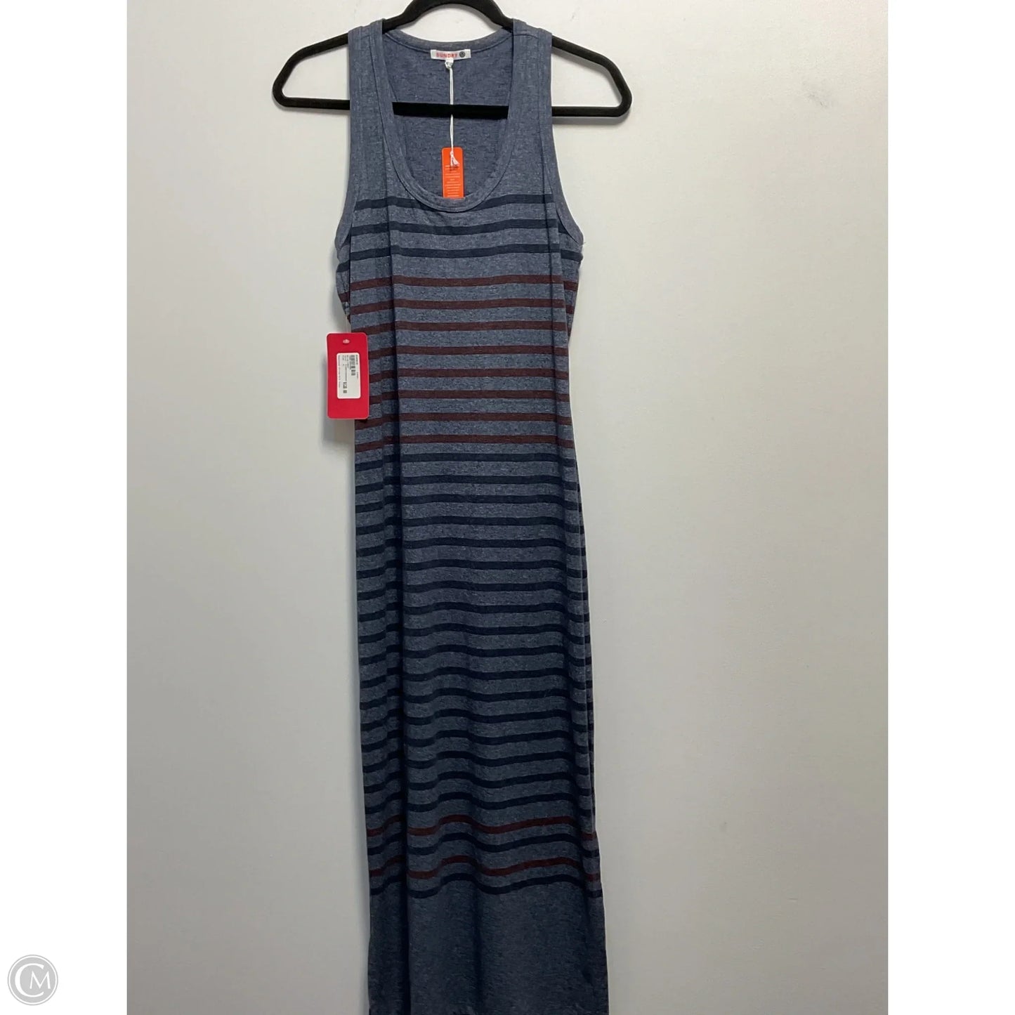 Dress Casual Midi By Sundry In Blue, Size: Xs