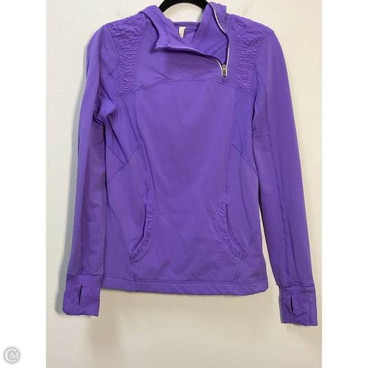 Athletic Jacket By Lululemon In Purple, Size: 6