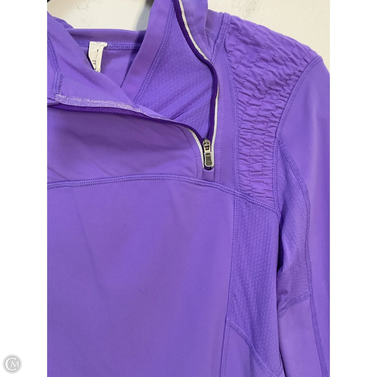 Athletic Jacket By Lululemon In Purple, Size: 6