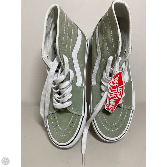 Shoes Sneakers By Vans In Green, Size: 7