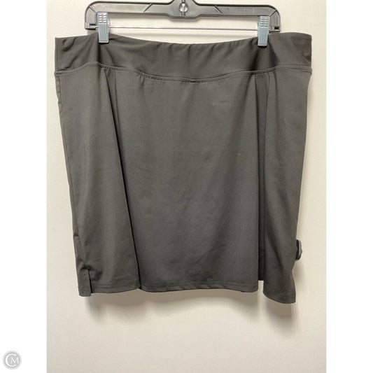 Athletic Skort By Clothes Mentor In Black, Size: 3x