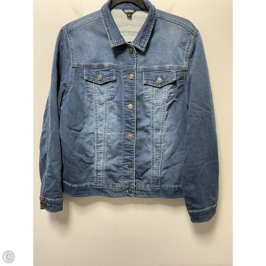 Jacket Denim By Buffalo David Bitton In Blue Denim, Size: L