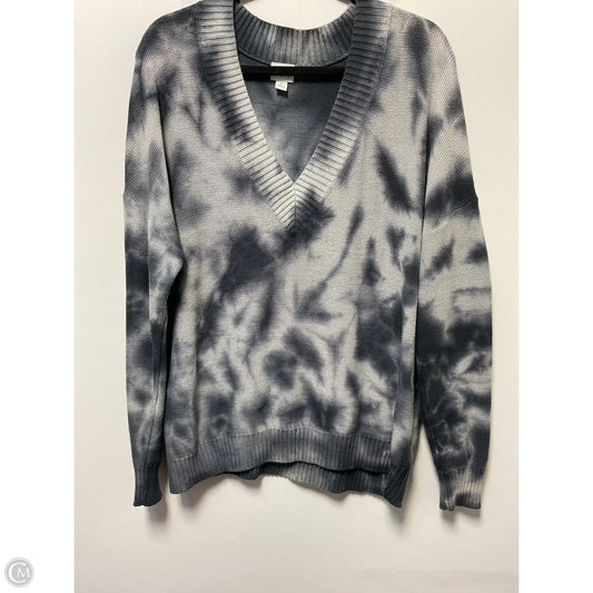 Sweater By Peyton Jensen In Blue & Grey, Size: L
