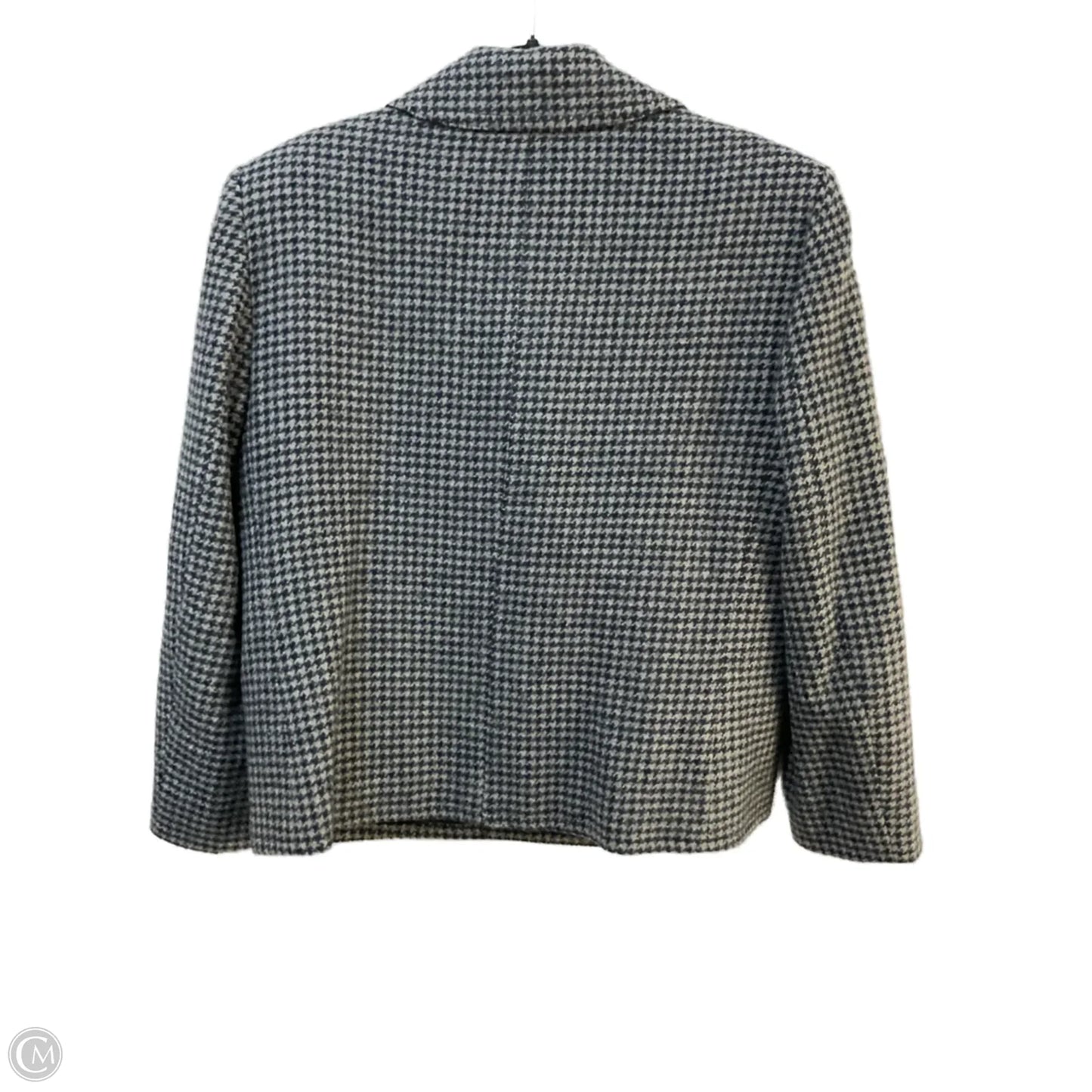 Jacket Other By Lauren By Ralph Lauren In Blue & Grey, Size: M