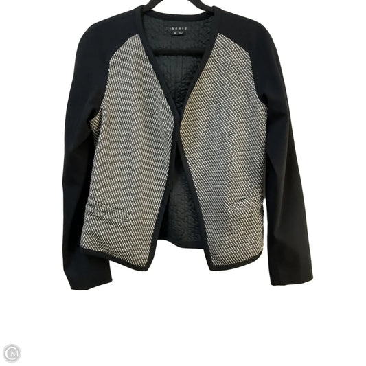 Jacket Other By Theory In Black & White, Size: M