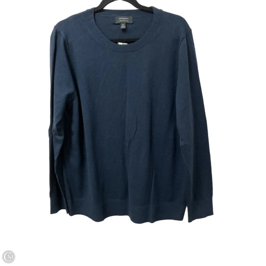Sweater By Banana Republic In Navy, Size: Xl