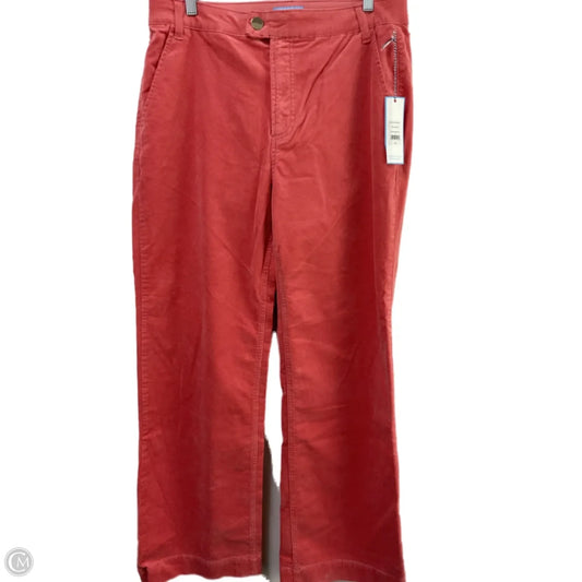 Pants Corduroy By Draper James In Peach, Size: 14