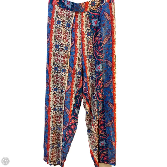 Pants Lounge By Soft Surroundings In Blue & Pink, Size: 2x