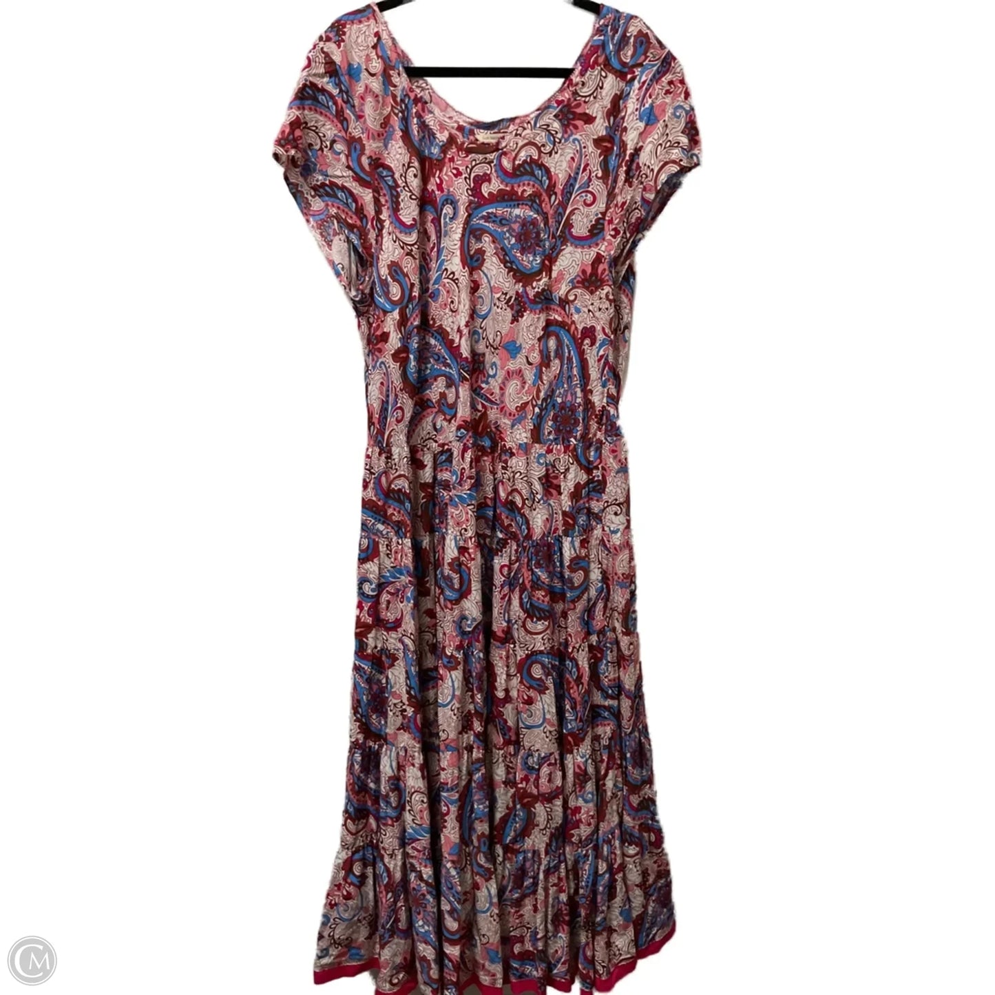Dress Casual Maxi By Soft Surroundings In Paisley Print, Size: 1x