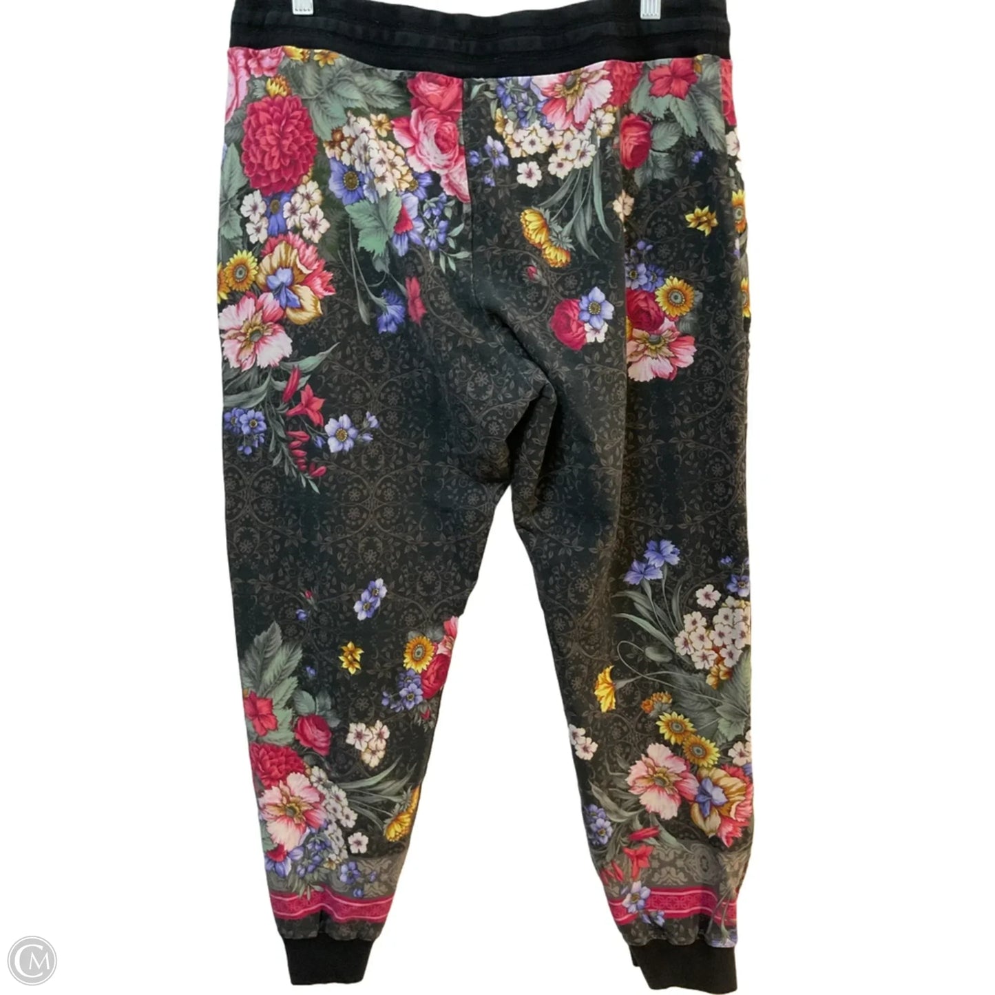 Pants Lounge By Johnny Was In Floral Print, Size: L