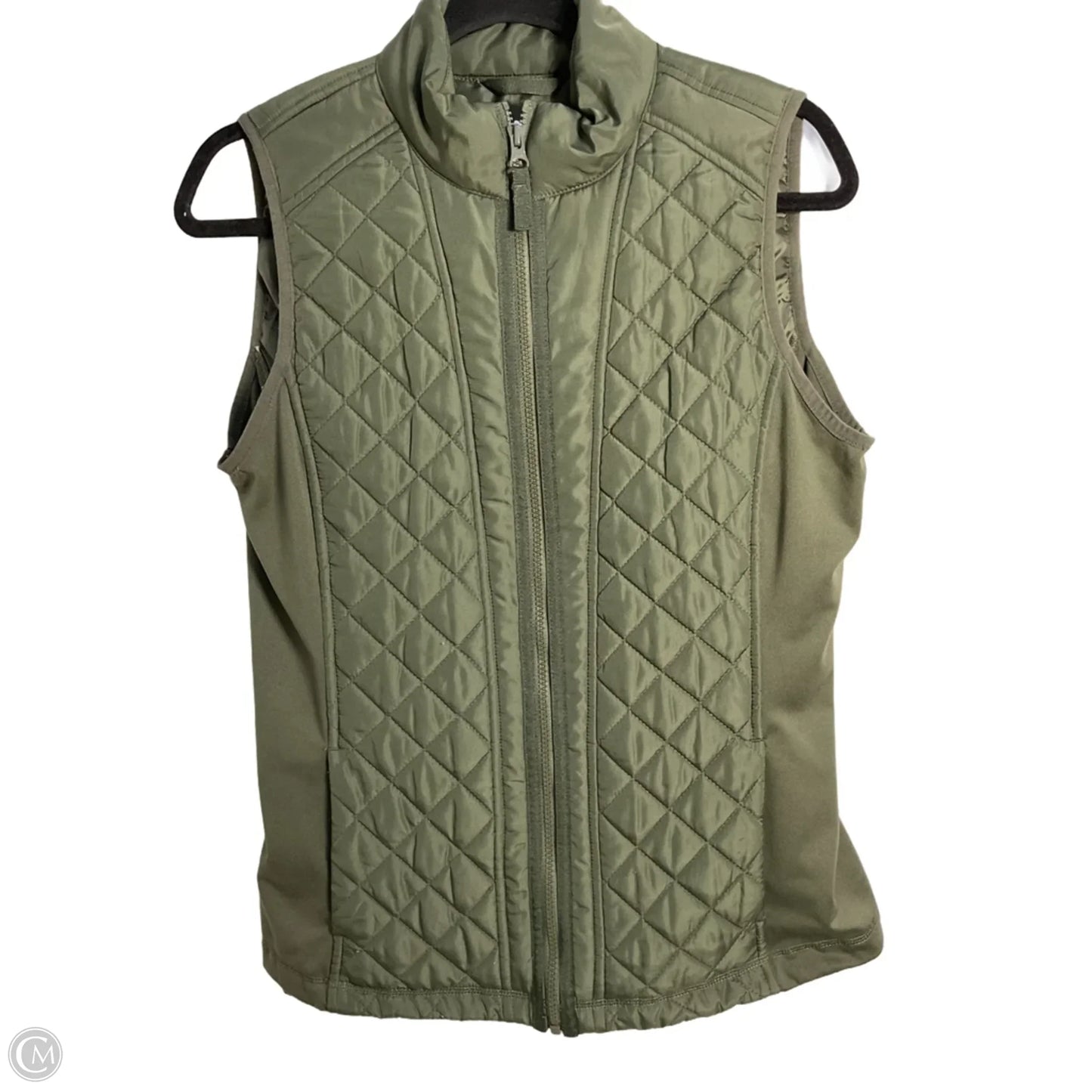 Vest Puffer & Quilted By Maurices In Green, Size: M