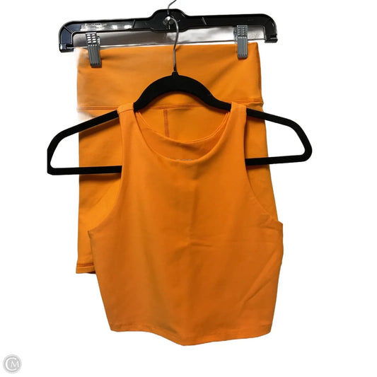 Athletic Shorts 2pc By Clothes Mentor In Orange, Size: S