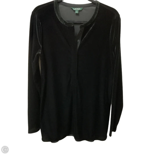 Tunic Long Sleeve By Lauren By Ralph Lauren In Green, Size: M