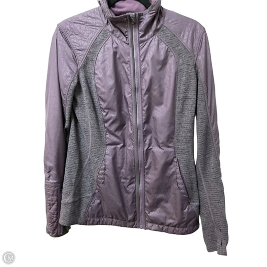 Athletic Jacket By Lululemon In Mauve, Size: S