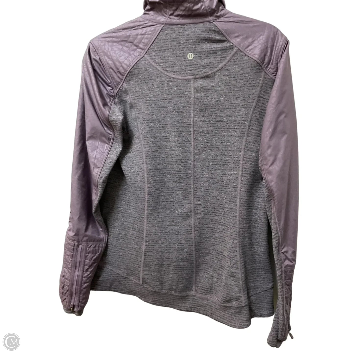 Athletic Jacket By Lululemon In Mauve, Size: S