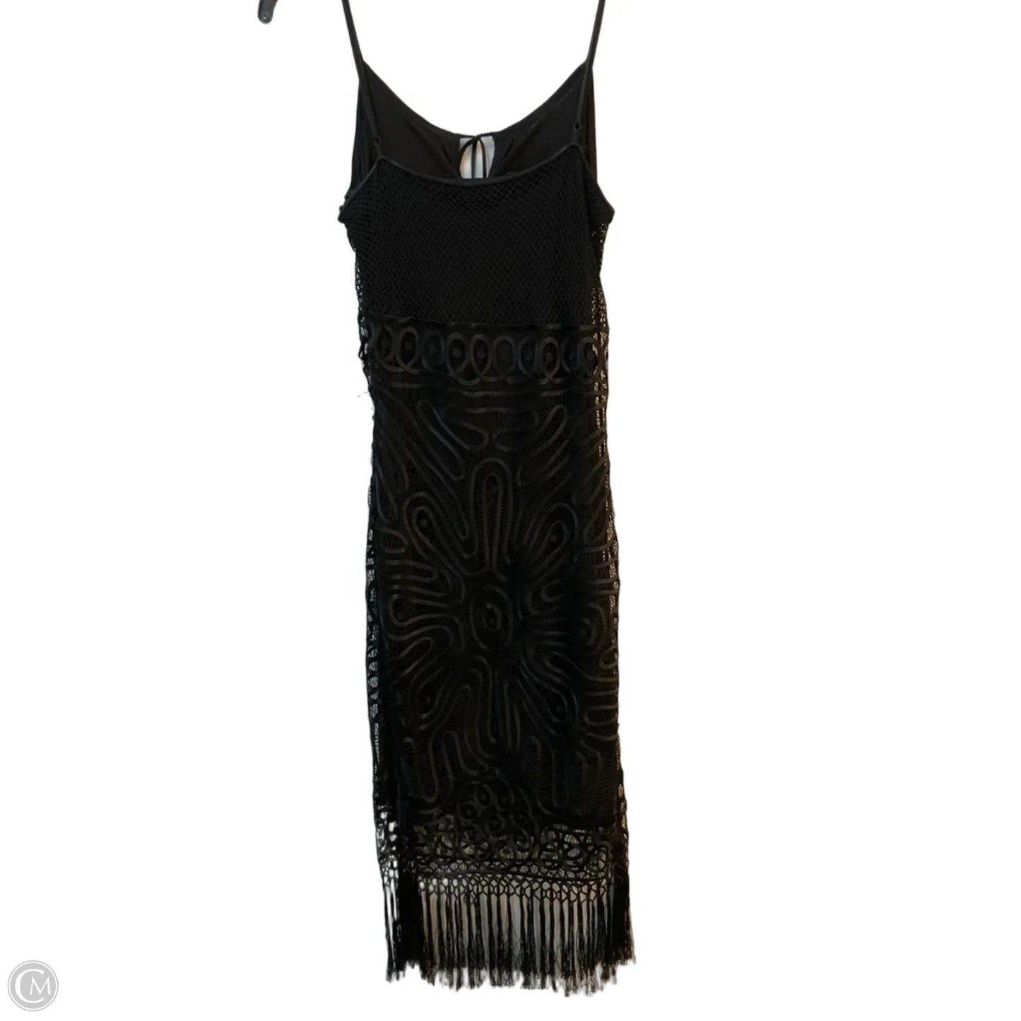 Dress Party Midi By Guess In Black, Size: M