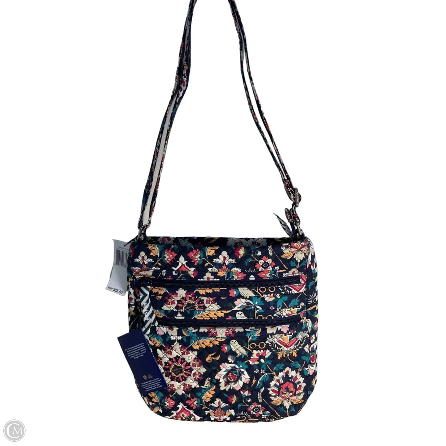 Handbag By Vera Bradley, Size: Large
