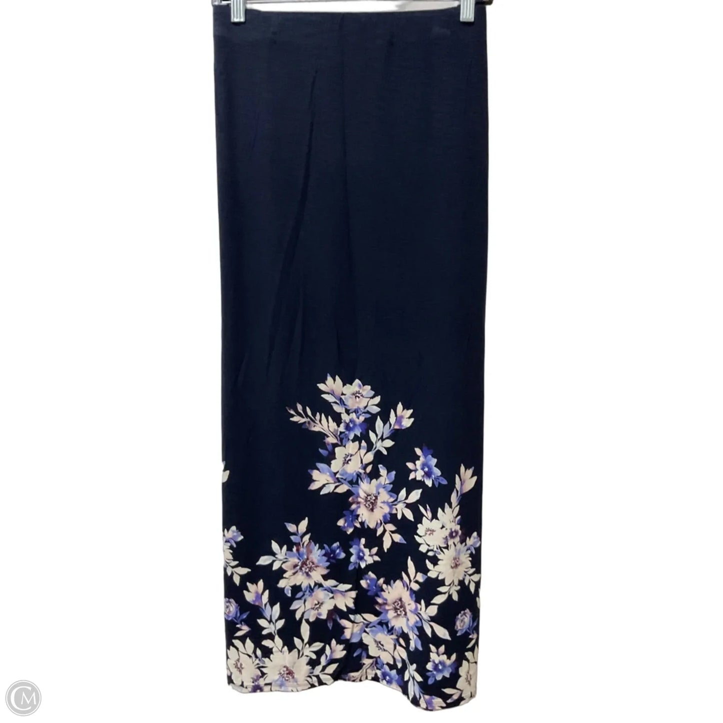 Skirt Maxi By J. Jill In Blue & Pink, Size: L