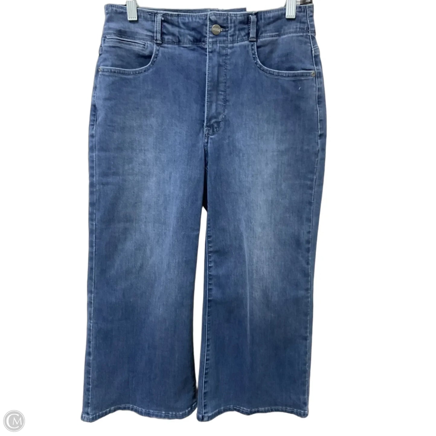 Jeans Wide Leg By Not Your Daughters Jeans In Blue Denim, Size: 8